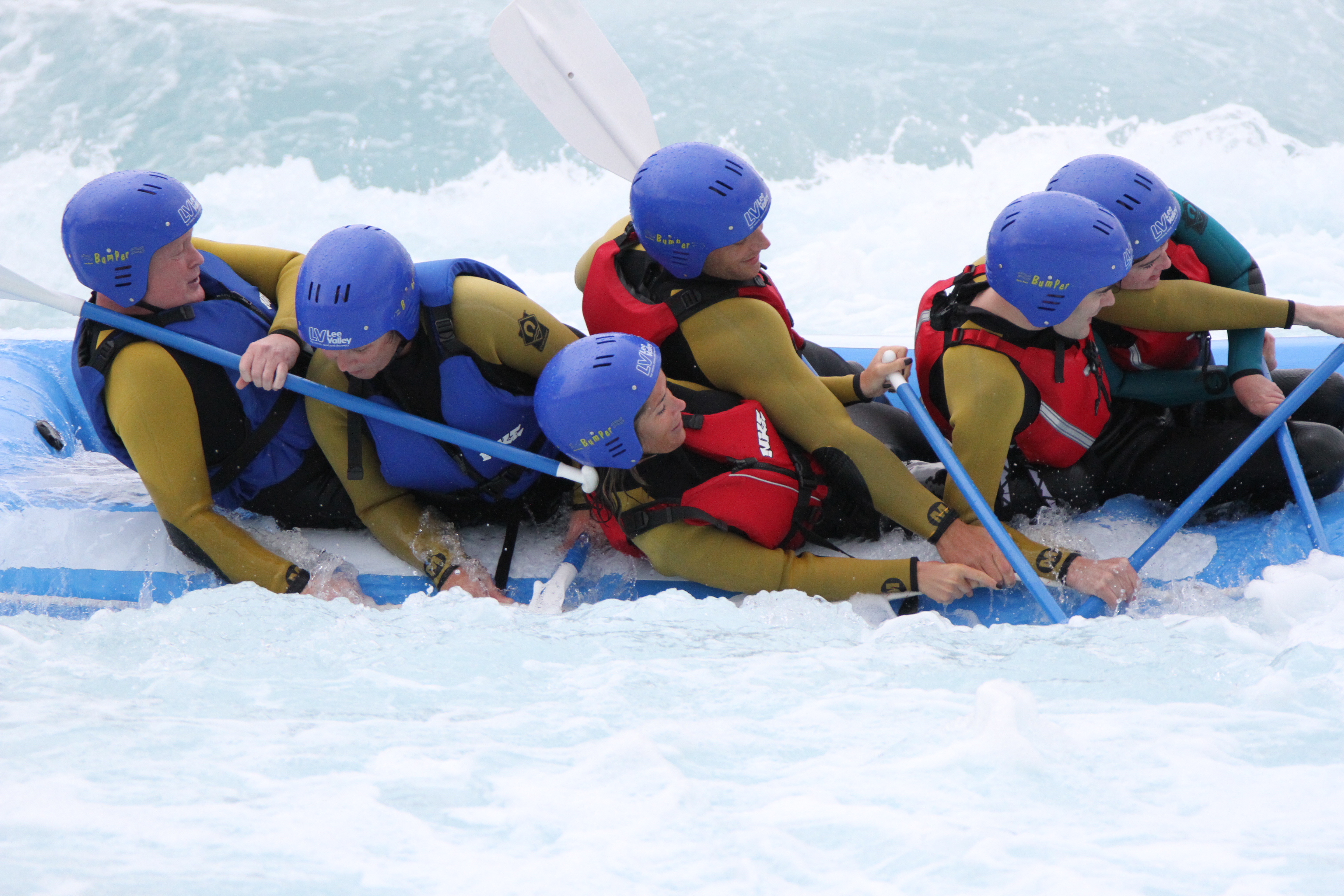 White water rafting September 2012 on Olympic site Morpheus of London